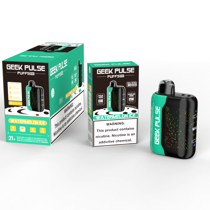 Geek Pulse Premium Disposable Vape | Watermelon Ice