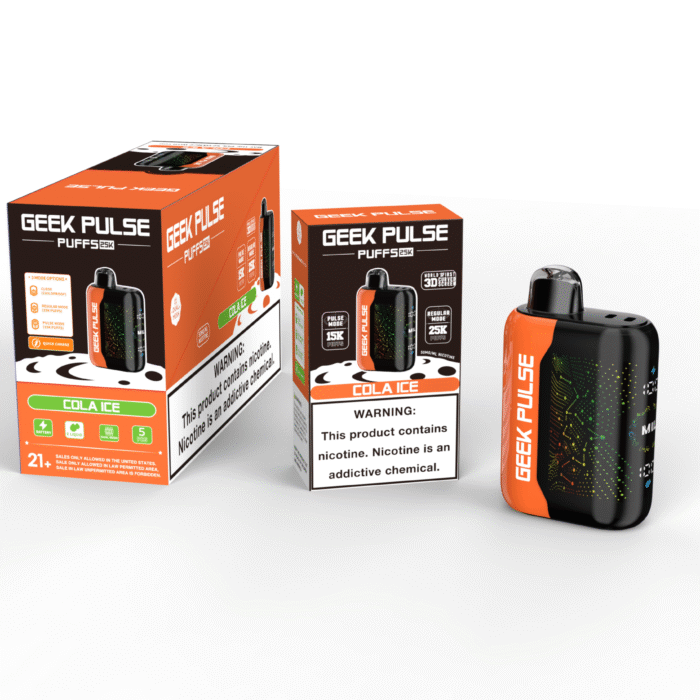 Geek Pulse Premium Disposable Vape | Cola Ice