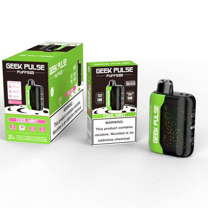 Geek Pulse Premium Disposable Vape | Cool Mint